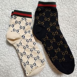 Gucci Ankle High Socks EUC